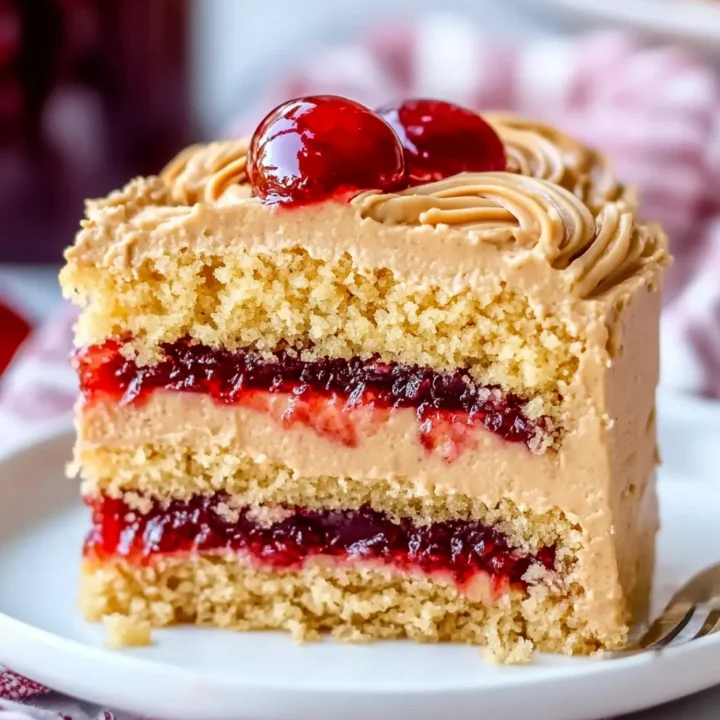 Peanut Butter Jelly Cake Recipe
