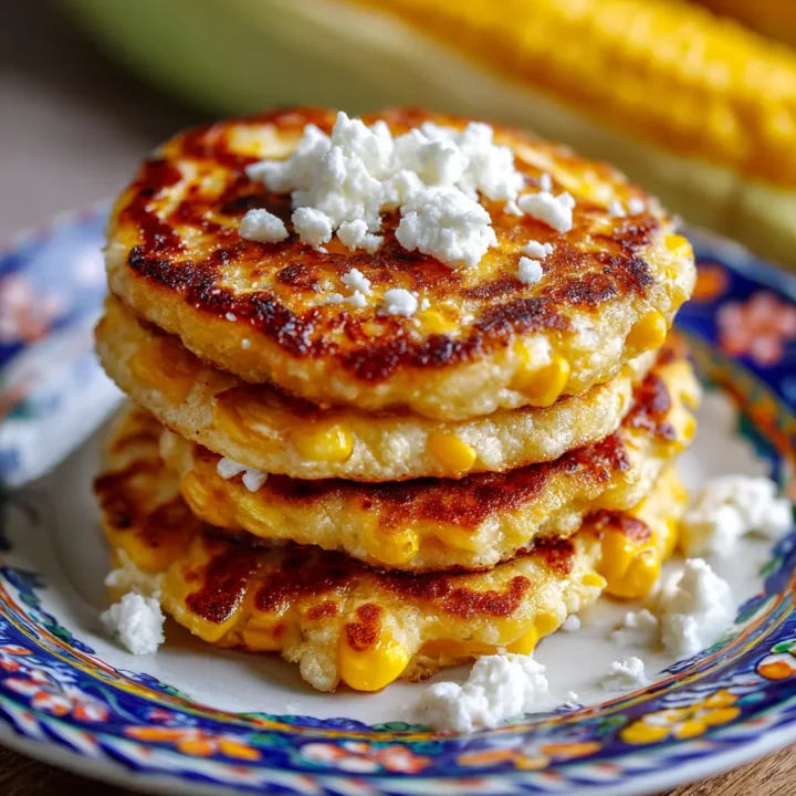 Venezuelan Sweet Corn Cachapas Recipe