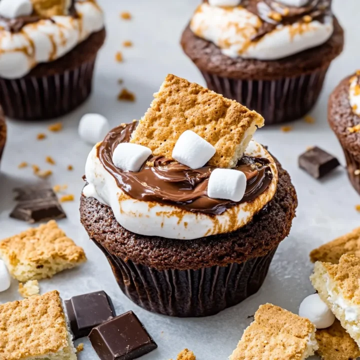 Delicious S'mores Cupcakes Recipe