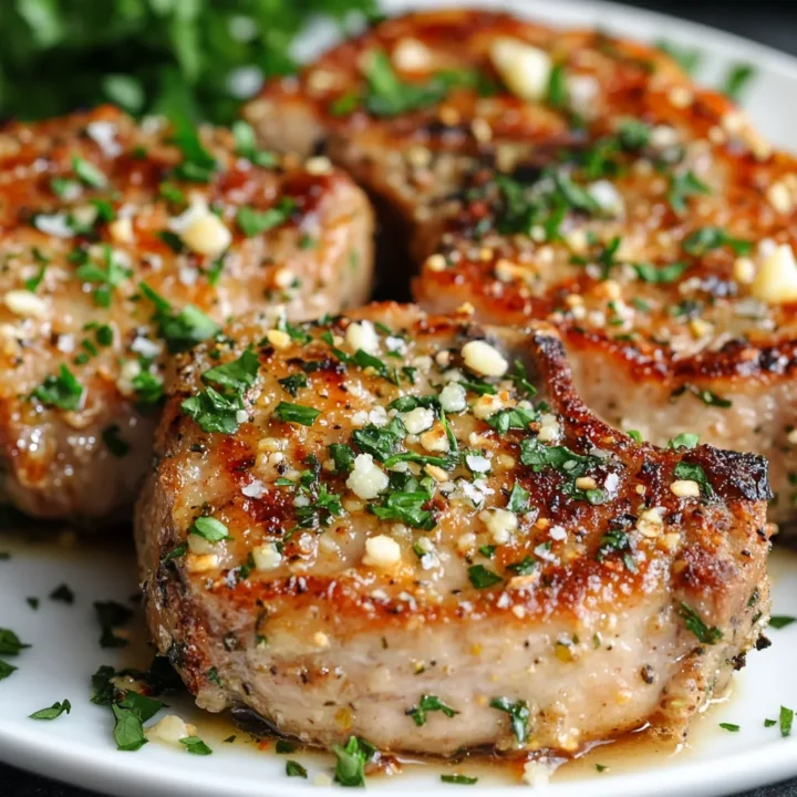 Garlic Parmesan Pork Chops Recipe