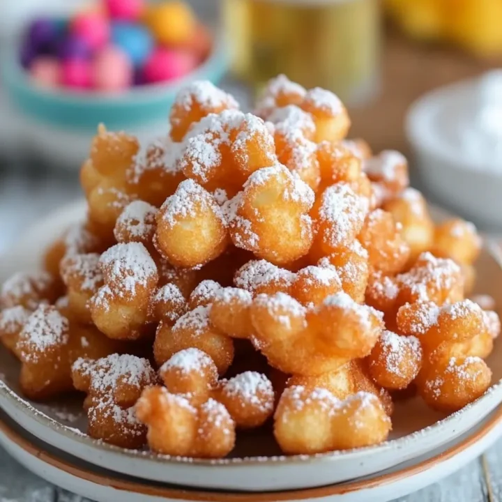 Homemade Funnel Cake Bites Recipe