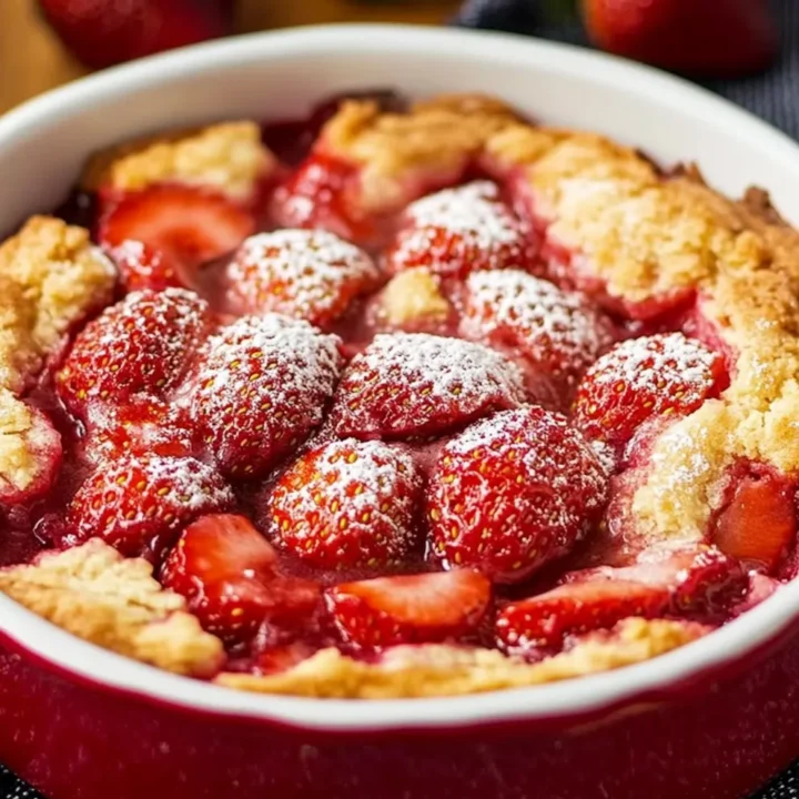 Strawberry Cobbler for Saint Patrick's Day: A Delicious Twist