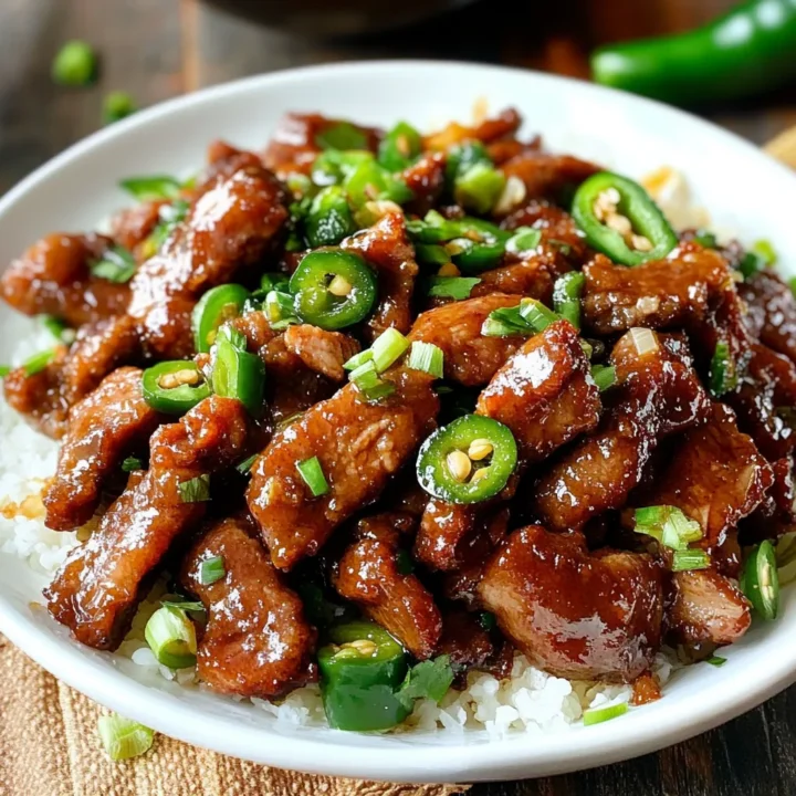 Sweet Jalapeno Pork Recipe