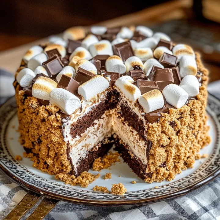 Smores Cheesecake Dessert Recipe