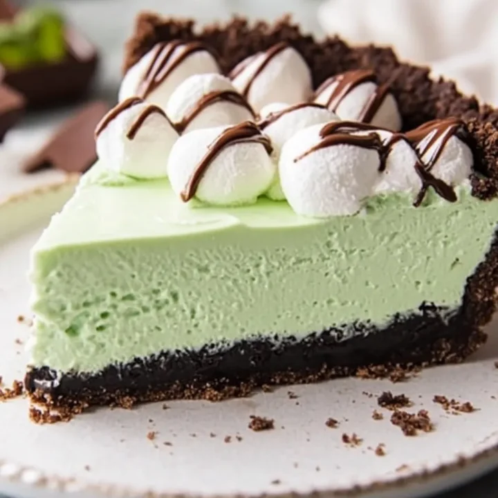 Classic Grasshopper Pie Dessert Recipe