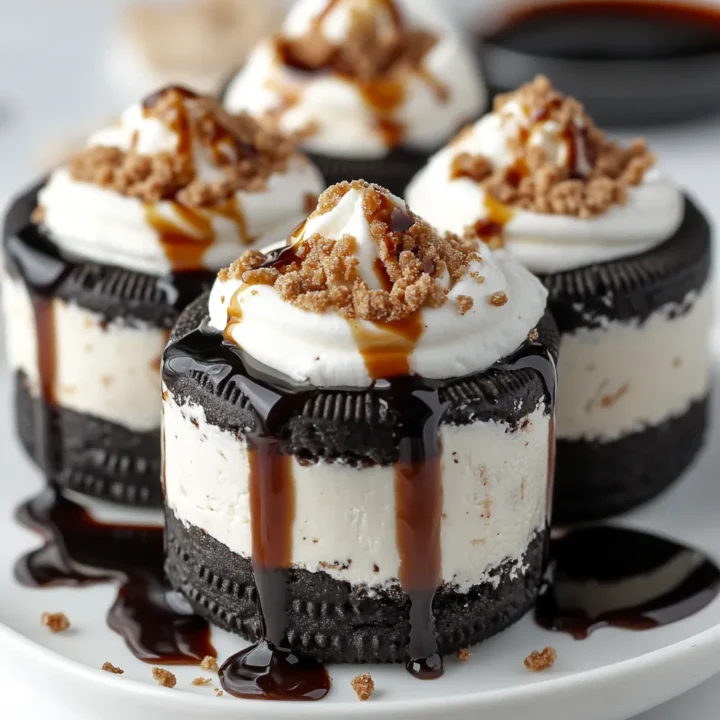 No Bake Oreo Cheesecake Sushi Bites