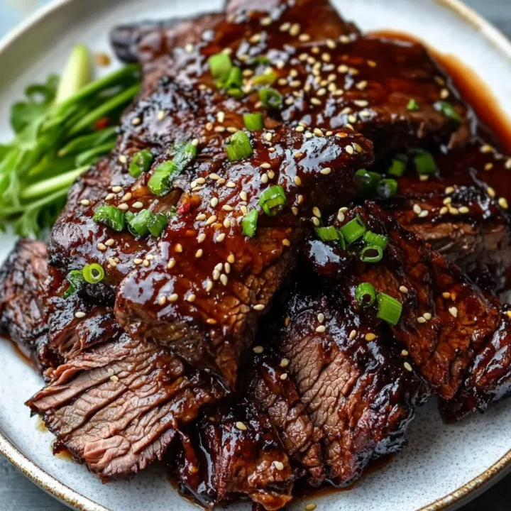 Asian Sticky BBQ Chuck Roast Recipe