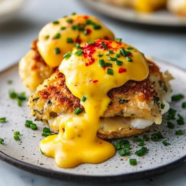 Crab Cake Benedict Seafood Breakfast Recipe