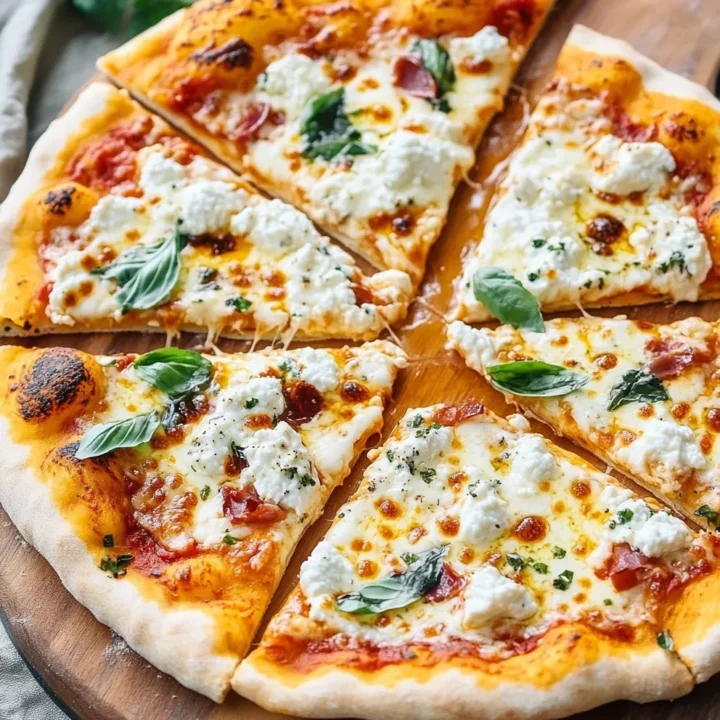 Hot Honey Ricotta Pizza Recipe