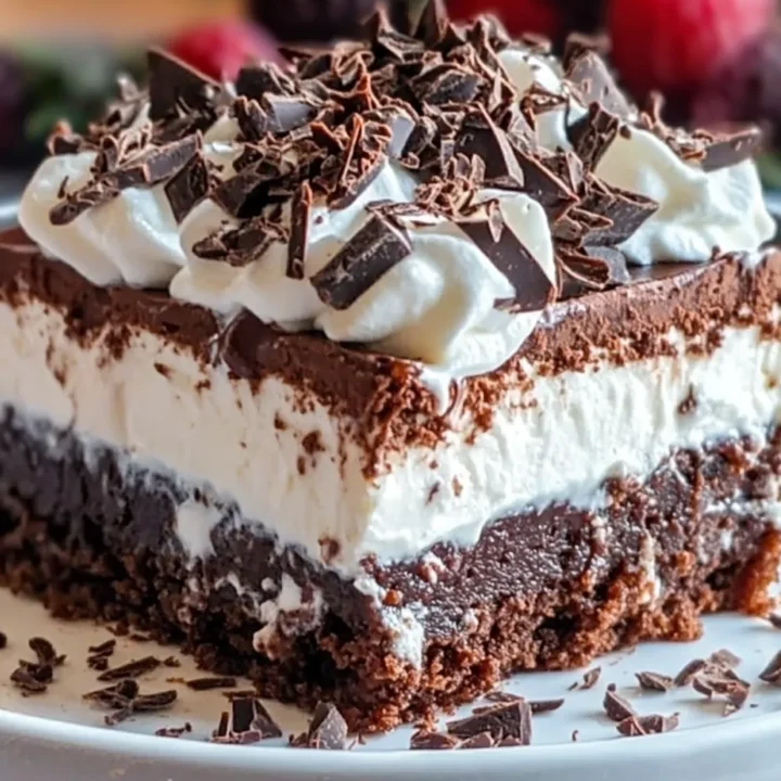 Best Brownie Refrigerator Cake Recipe