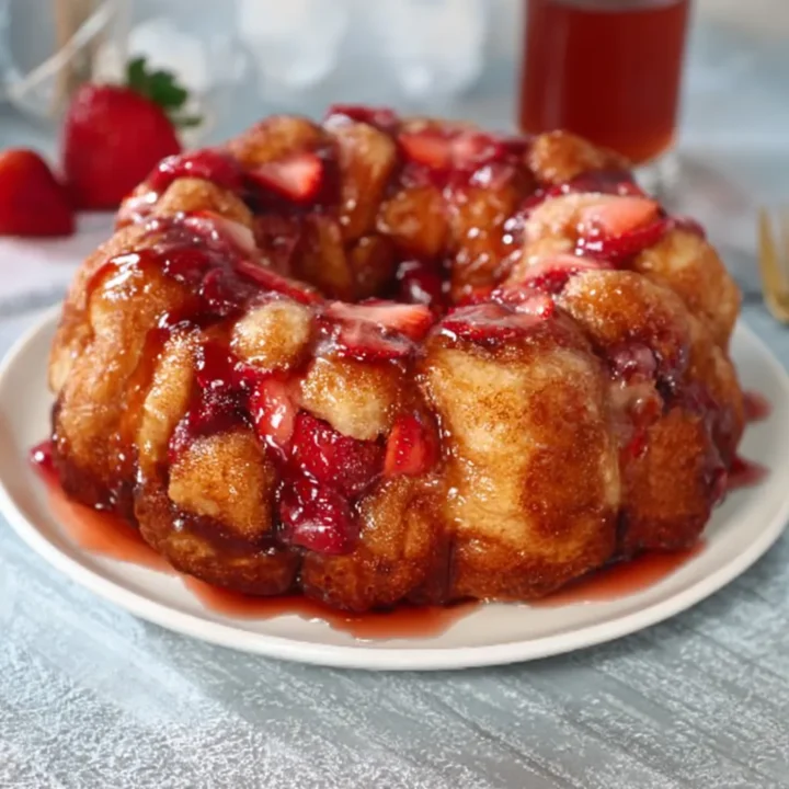 Strawberry Monkey Bread Dessert Recipe