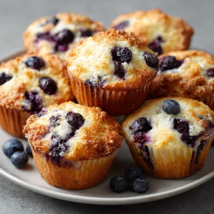 Blueberry Cream Cheese Muffins Recipe