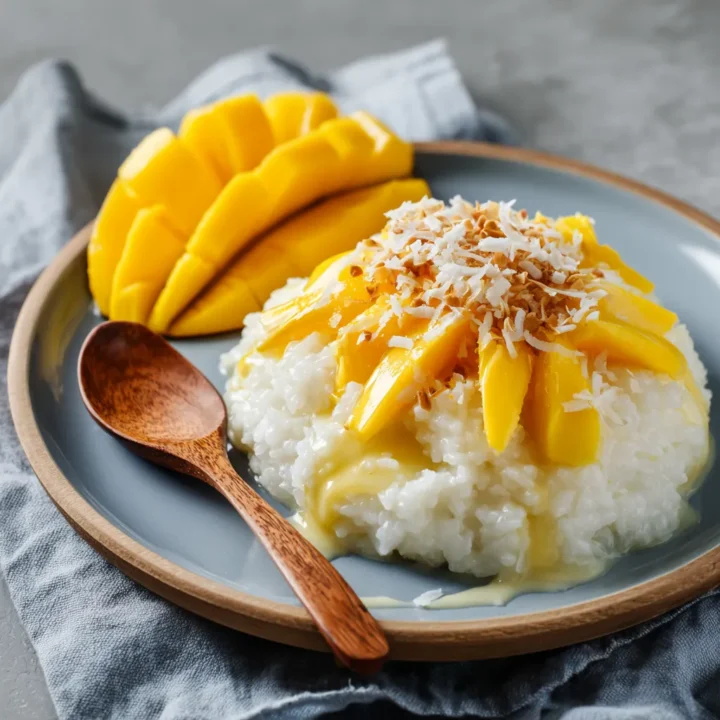 Creamy Mango Sticky Rice Dessert Recipe