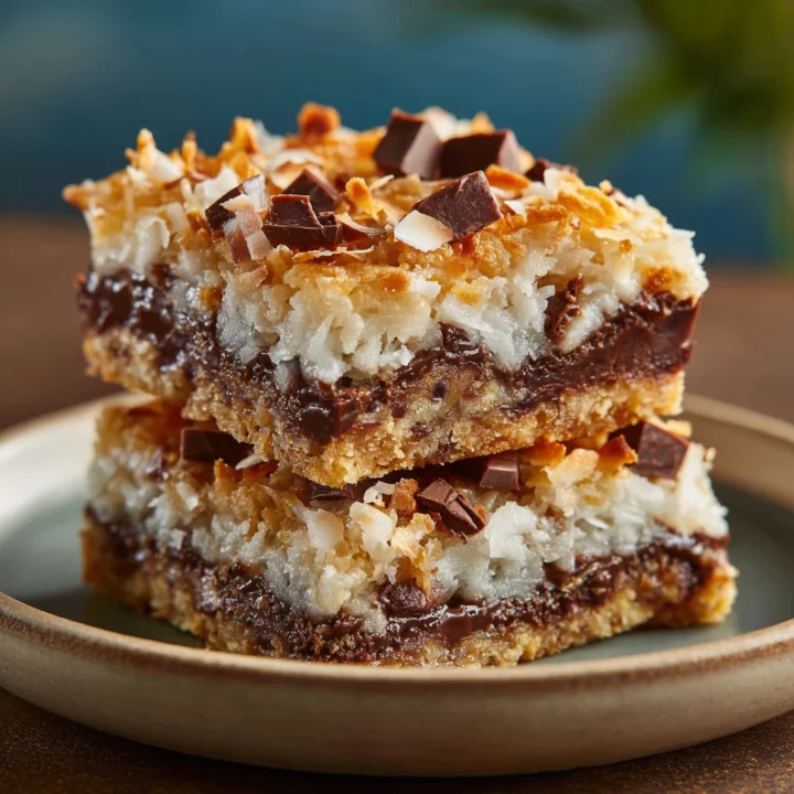 Classic Coconut Magic Bars Dessert