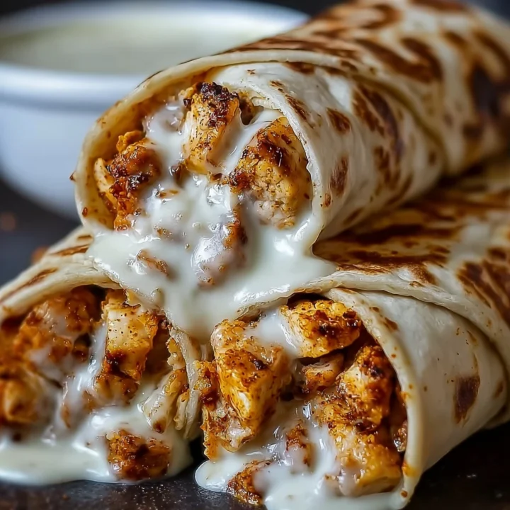 Cheesy Garlic Chicken Wraps: A Deliciously Easy Recipe