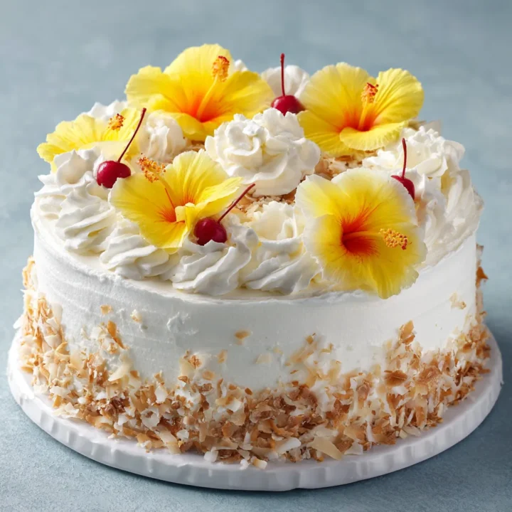 Hawaiian Wedding Cake Recipe