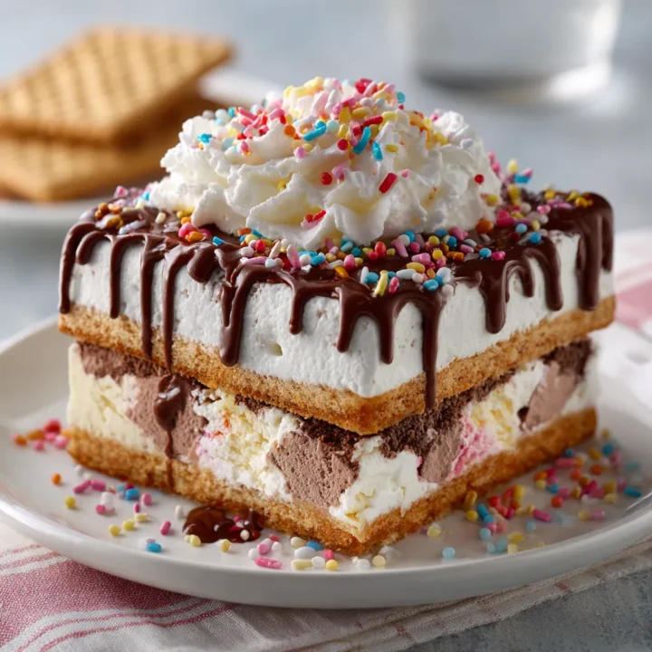Easy Ice Cream Sandwich Cake