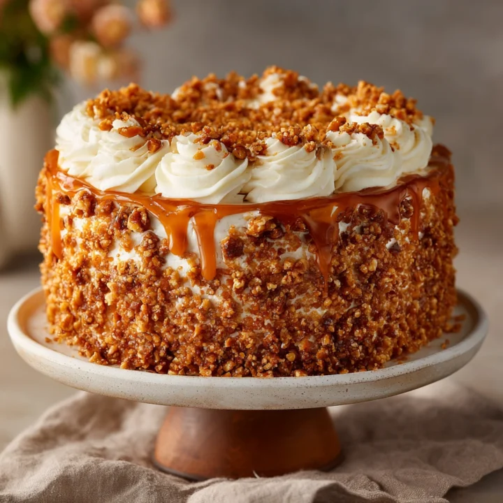 Best Toffee Crunch Cake Recipe