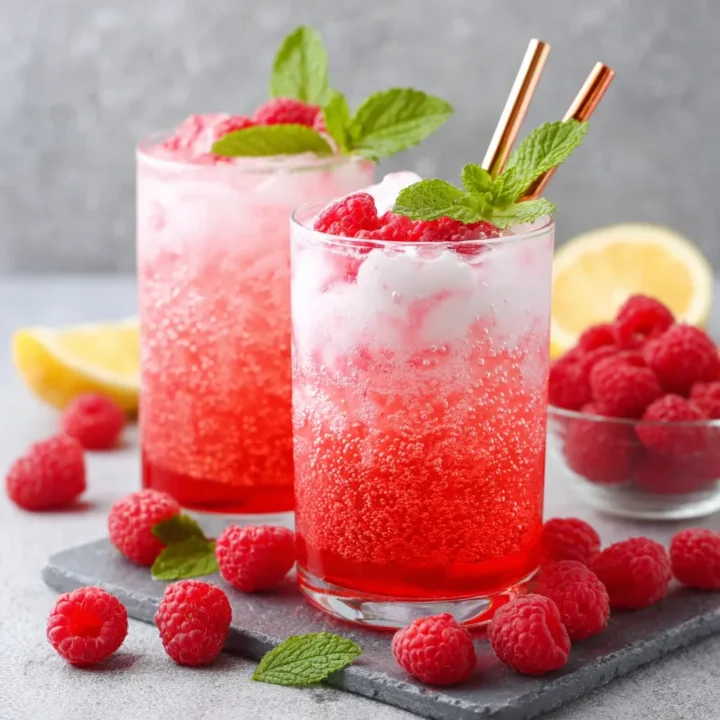 Raspberry Cream Soda Drink Recipe