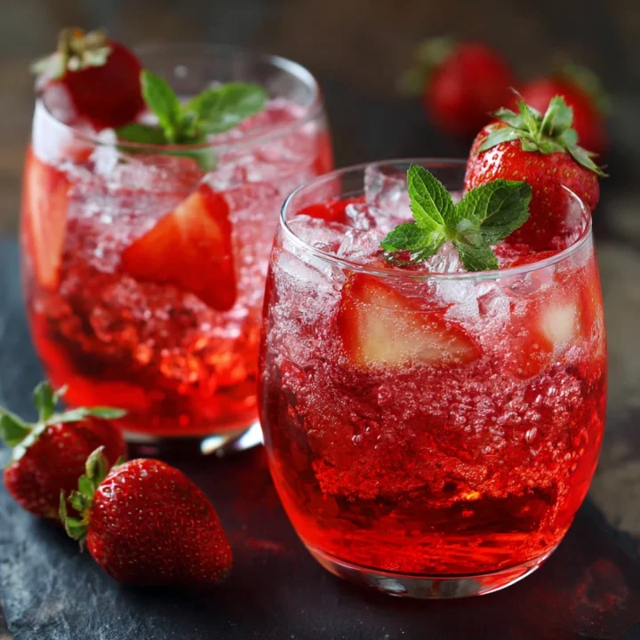 Strawberry Dirty Sprite Drink Recipe