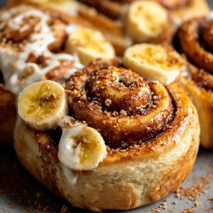 Banana Cinnamon Rolls Recipe