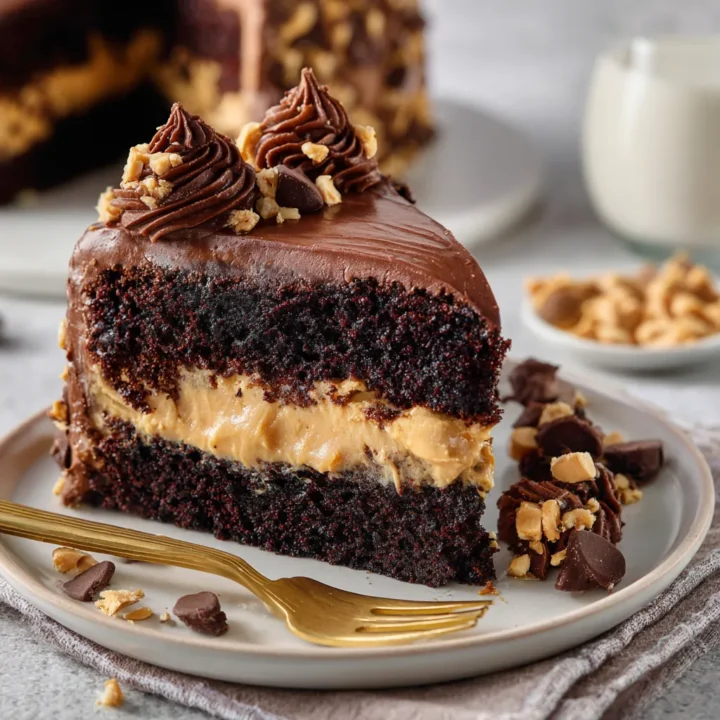 Chocolate Peanut Butter Dream Cake