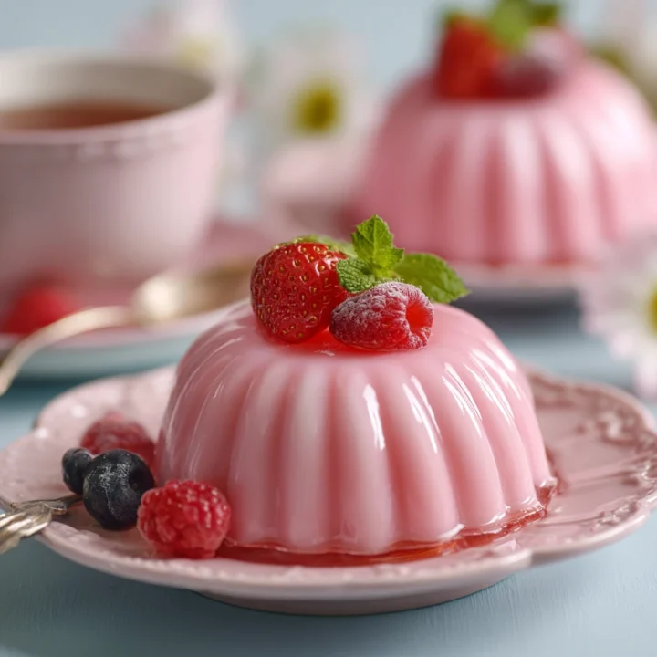 Old Fashioned Pink Jelly Cakes