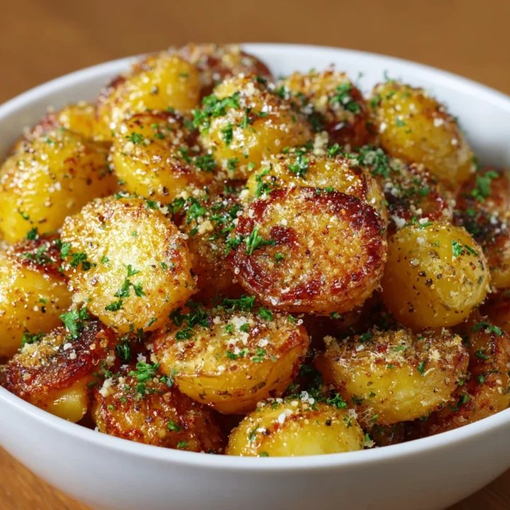 Crockpot Parmesan Roasted Potatoes Recipe