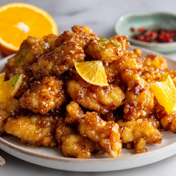 Crispy Homemade Orange Chicken Recipe