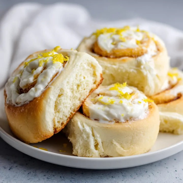 Soft Lemon Rolls Recipe