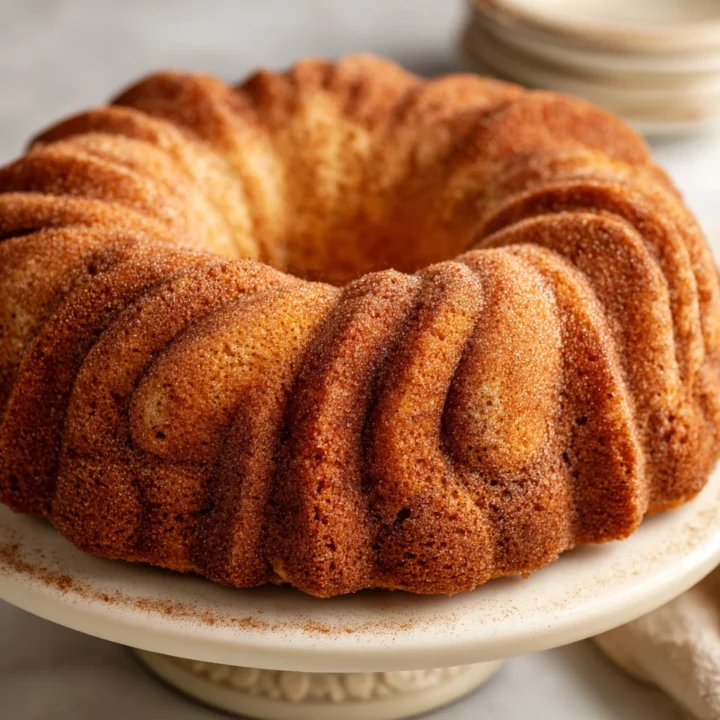 Snickerdoodle Bundt Cake Recipe
