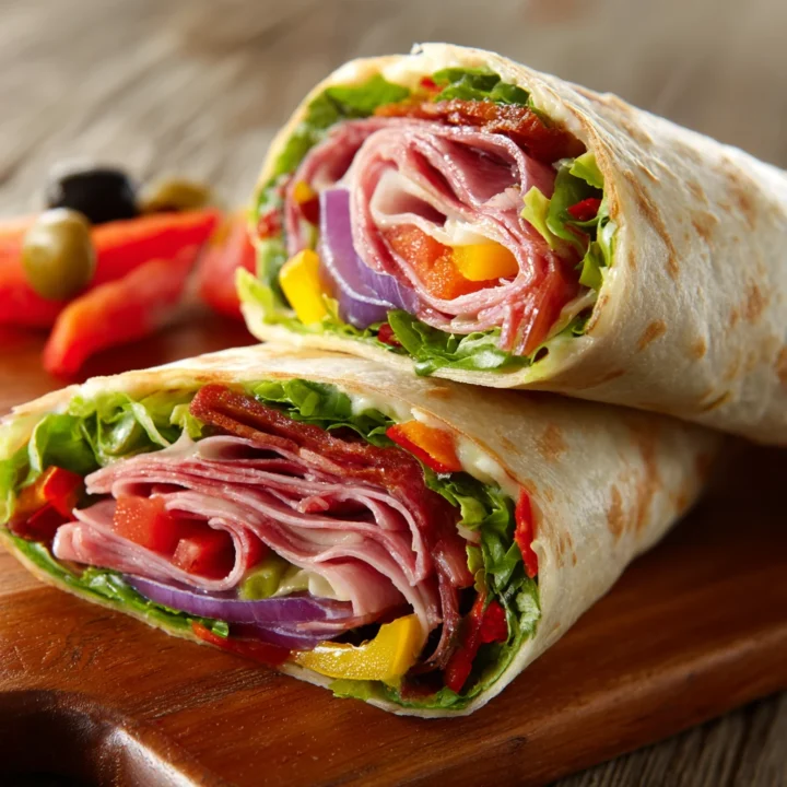 Low Carb Italian Sub Wrap