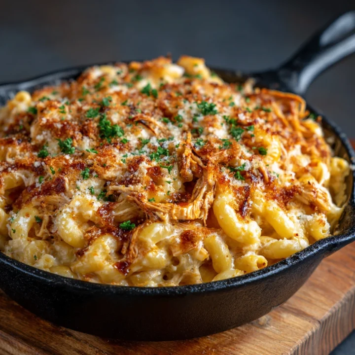 Smoky BBQ Chicken Mac Cheese
