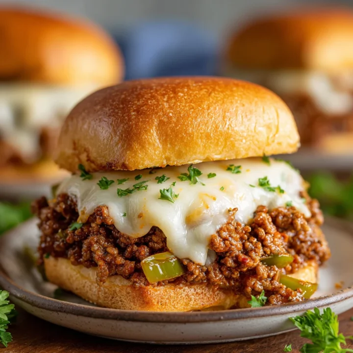 Cheesy Philly Sloppy Joes Recipe