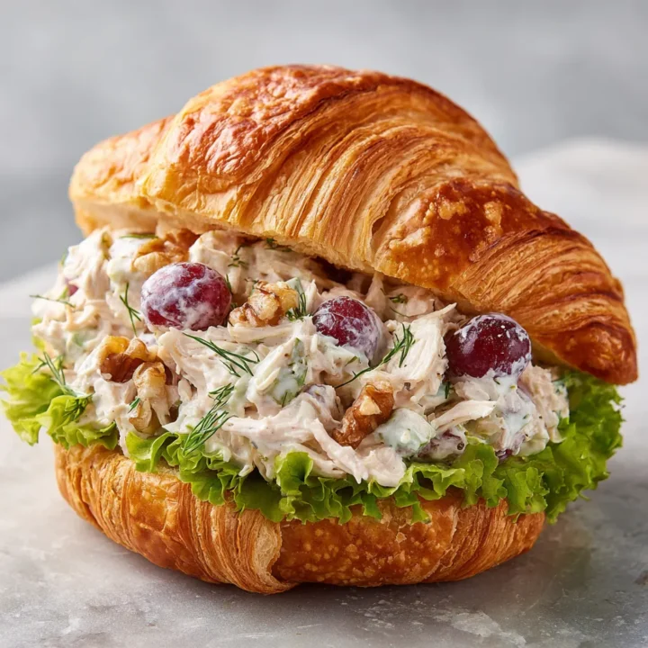 Best Chicken Salad Croissant Sandwiches