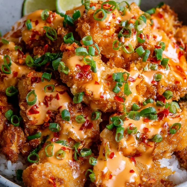 Creamy Spicy Bang Bang Chicken
