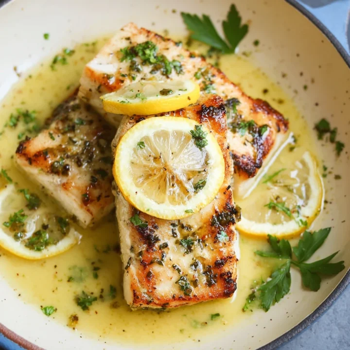 Mahi Mahi Lemon Butter Sauce: A Flavorful Delight
