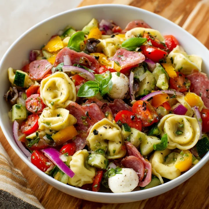 Italian Grinder Tortellini Salad Recipe