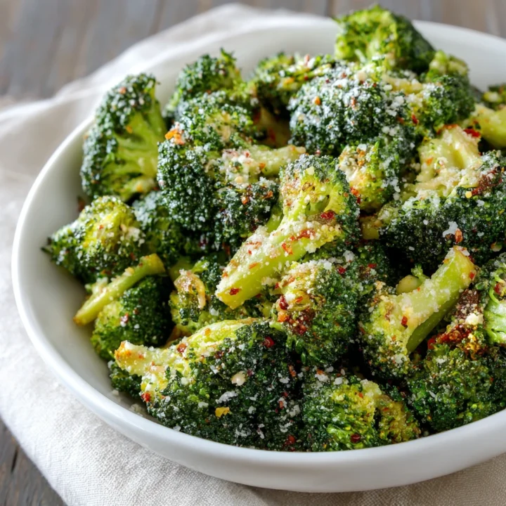 Garlic Parmesan Broccoli Copycat Recipe