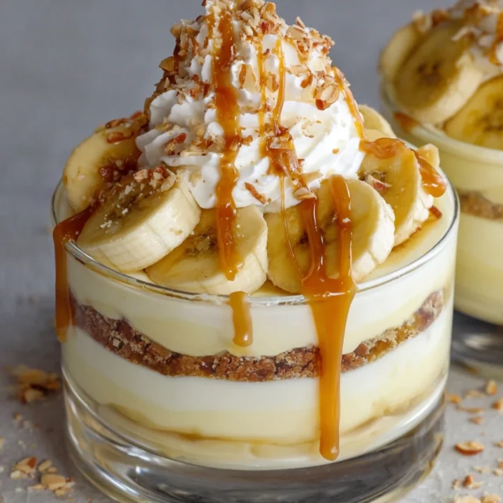 Banana Caramel Cream Dessert Recipe