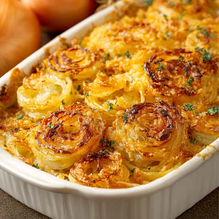 Cheesy Tennessee Onions Bake Recipe