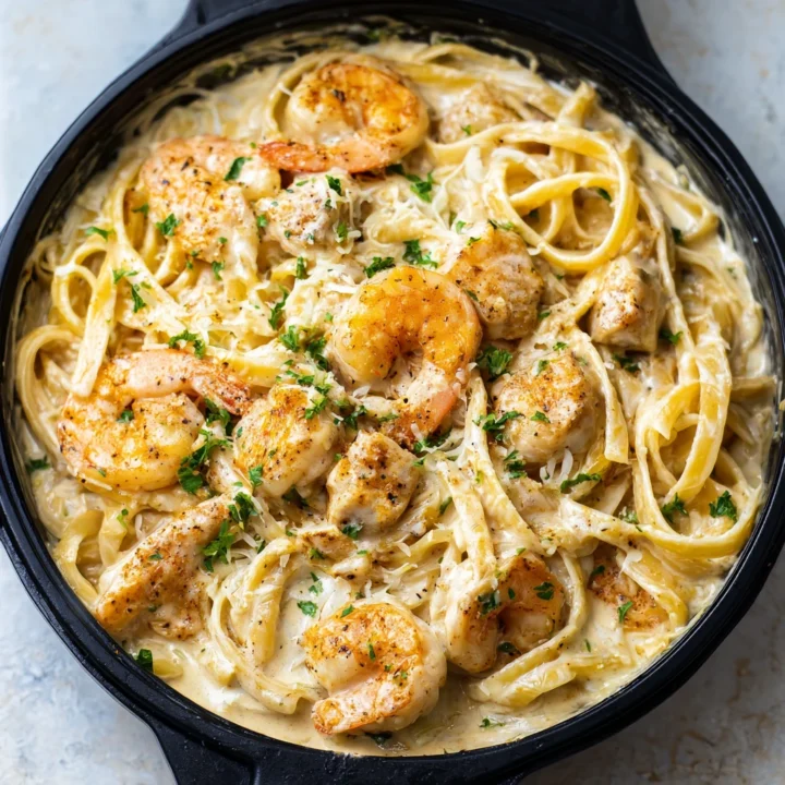 Cajun Seafood Alfredo Meal Prep